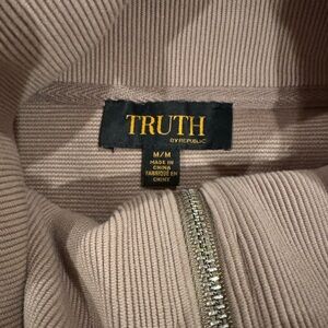 Truth by Republic Ribbed Jacket, Size M